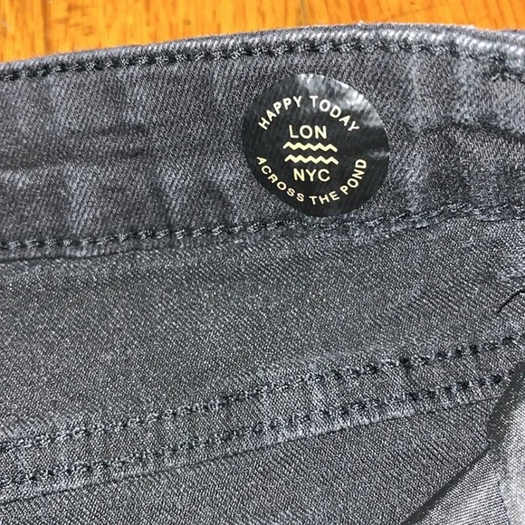 Across the Pond Black Denim Jeans size 30 - Picture 9 of 10